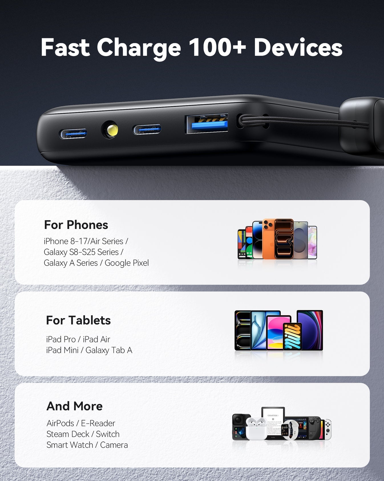 INIU Pawsible P41 Power Bank 45W 10000mAh